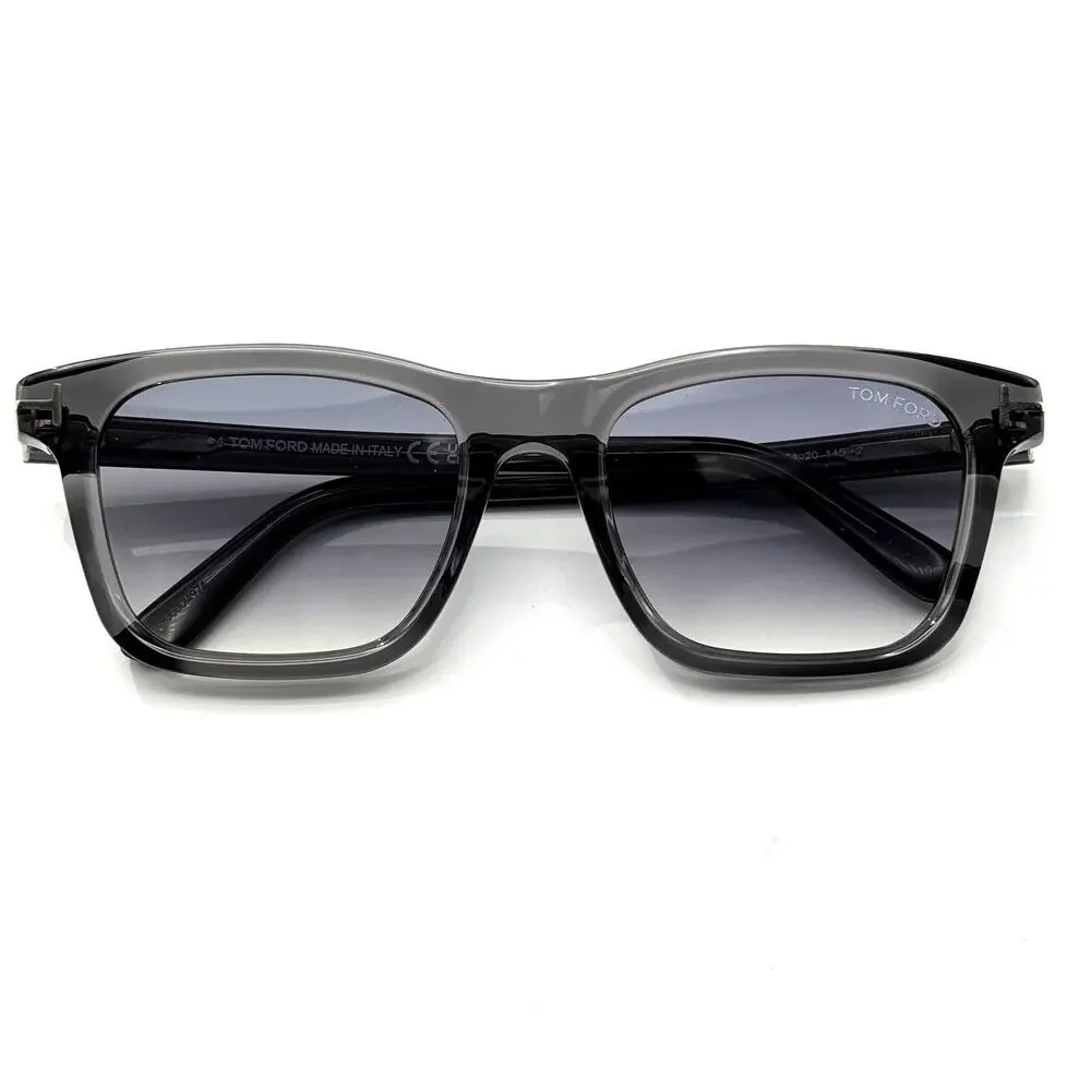 Tom Ford Sunglasses Barron TF1179 20B Gray Square Frame Gray Gradient Lens 54mm